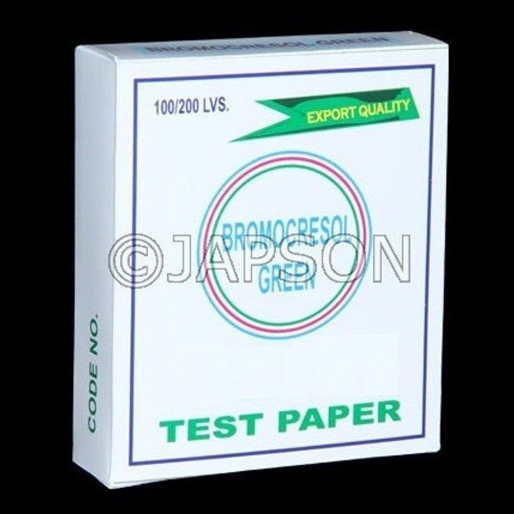 Bromocresol Green Paper Bromocresol Green Paper